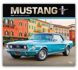 Publishers, Browntrout. Mustang - Ford Mustang 2027 - 16-Monatskalender im Deluxe-Format - Original BrownTrout-Kalender [Mehrsprachig] [Kalender]. Browntrout Verlags GmbH, 2026.