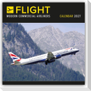Flight - Modern Commercial Airliners - Passagierflugzeuge 2027 - Wand-Kalender