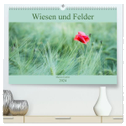 Wiesen und Felder (hochwertiger Premium Wandkalender 2024 DIN A2 quer), Kunstdruck in Hochglanz