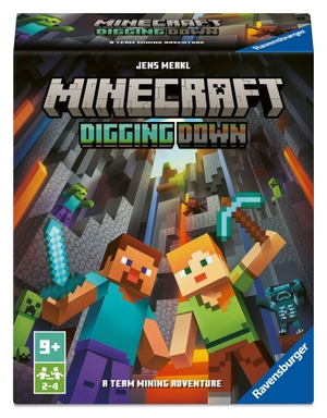 Merkl, Jens. Minecraft: Digging Down - Kartenspiel ab 9 Jahre - A Team Mining Adventure. Ravensburger Spieleverlag, 2026.