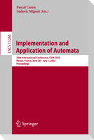 Implementation and Application of Automata