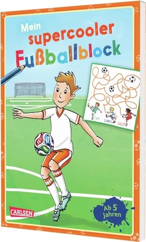 Thörner, Cordula. Mein supercooler Fußballblock. Carlsen Verlag GmbH, 2026.