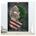 Münzen - Geld aus aller Welt (hochwertiger Premium Wandkalender 2024 DIN A2 hoch), Kunstdruck in Hochglanz