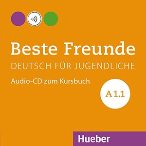 Georgiakaki, Manuela / Bovermann, Monika et al. Beste Freunde A1/1. Audio-CD zum Kursbuch - Deutsch für Jugendliche. Deutsch als Fremdsprache. Hueber Verlag GmbH, 2013.