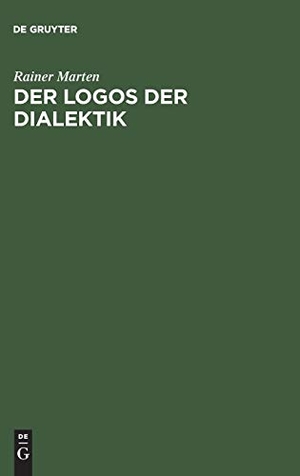Marten, Rainer. Der Logos der Dialektik - Eine Theorie zu Platons Sophistes. De Gruyter, 1965.