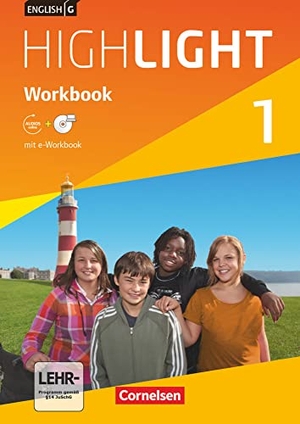 Berwick, Gwen / Sydney Thorne. English G Highlight  01: 5. Schuljahr. Workbook mit CD-ROM (e-Workbook) und Audios online. Hauptschule. Cornelsen Verlag GmbH, 2014.