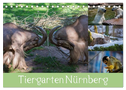 Tiergarten Nürnberg (Tischkalender 2024 DIN A5 quer), CALVENDO Monatskalender