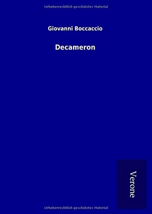 Boccaccio, Giovanni. Decameron. TP Verone Publishing, 2017.