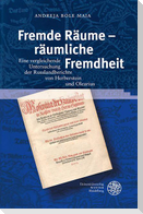 Fremde Räume - räumliche Fremdheit