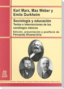 Sociología y educación : textos e intervenciones de los sociólogos clásicos