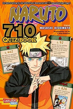 Kishimoto, Masashi. Naruto Quiz Book - 710 spannende Fragen über den beliebtesten Ninja der Welt. Carlsen Verlag GmbH, 2022.