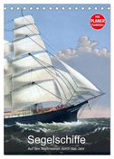 Segelschiffe - mit Planerfunktion (Tischkalender 2024 DIN A5 hoch), CALVENDO Monatskalender