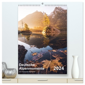 Höntschel, Alexander. Deutsche Alpenmomente (hochwertiger Premium Wandkalender 2024 DIN A2 hoch), Kunstdruck in Hochglanz - Aufnahmen und Impressionen der deutschen Alpenlandschaft. Calvendo, 2023.
