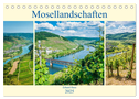 Mosellandschaften (Tischkalender 2025 DIN A5 quer), CALVENDO Monatskalender