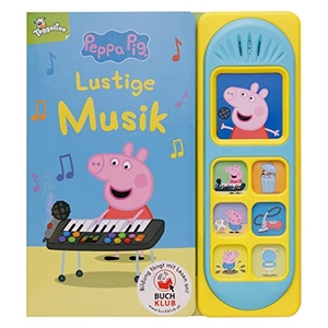 Phoenix International Publications Germany GmbH (Hrsg.). Peppa Pig - Lustige Musik -Soundbuch - Pappbilderbuch mit 7 lustigen Geräuschen. Phoenix Int Publications, 2021.