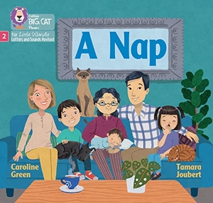 Green, Caroline. A Nap - Phase 2 Set 1 Blending Practice. HarperCollins Publishers, 2022.
