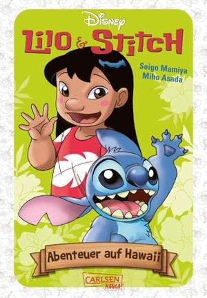 Asada, Miho / Seigo Mamiya. Lilo & Stitch - Abenteuer auf Hawaii | Disney-Manga ab 6 Jahren mit lustigen Abenteuern des blauen Aliens. Carlsen Verlag GmbH, 2024.