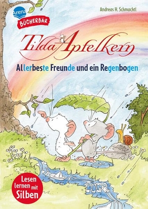 Schmachtl, Andreas H.. Tilda Apfelkern. Allerbeste Freunde und ein Regenbogen - Ein zauberhaftes Abenteuer mit farbig markierten Silben für große und kleine Tilda-Apfelkern-Fans ab der 1. Klasse. Silbenmethode. Erstlesebuch (Der Bücherbär: Lesen lernen mit Silben). Arena Verlag GmbH, 2026.