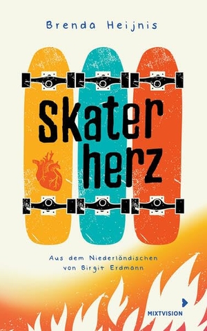 Heijnis, Brenda. Skaterherz - Eine Freundschaft über den Tod hinaus - Jugendbuch ab 12 Jahren mit dem wichtigen Thema Organspende. mixtvision Medienges.mbH, 2024.