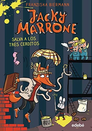 Terzi, Marinella / Franziska Biermann. Jacky Marrone salva a los tres cerditos. Editorial Edebé, 2020.