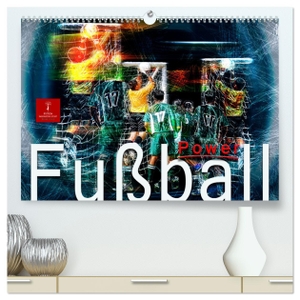 Roder, Peter. Fußball Power (hochwertiger Premium Wandkalender 2025 DIN A2 quer), Kunstdruck in Hochglanz - Ein Fußballkalender der besonderen Art.. Calvendo, 2024.