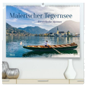 Malerischer Tegernsee (hochwertiger Premium Wandkalender 2024 DIN A2 quer), Kunstdruck in Hochglanz