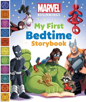 Higginson, Sheila Sweeny. Marvel Beginnings: My First Bedtime Storybook. Disney - Rhcb, 2025.