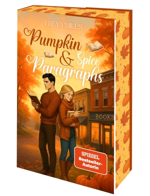 Miles, Freya. Pumpkin Spice & Paragraphs - Mit wunderschönem limitierten Farbschnitt. NOVA MD, 2026.