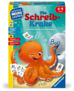 Haferkamp, Kai. Die Schreib-Krake - Lernspiel ab 6 Jahre - Schreiben lernen mit Kritzi Krakel. Ravensburger Spieleverlag, 2025.