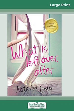 Lester, Natasha. What is Left Over, After (16pt Large Print Edition). ReadHowYouWant, 2011.