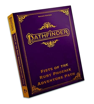 Case, James / Loza, Luis et al. Pathfinder Fists of the Ruby Phoenix Adventure Path Special Edition (P2). Diamond Comic Distributors, 2023.