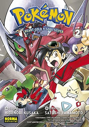 Kusaka, Hidenori / Satoshi Yamamoto. Heart Gold y Soul Silver 2. NORMA EDITORIAL, 2020.