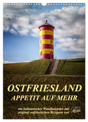 Ostfriesland - Appetit auf mehr / Geburtstagskalender (Wandkalender 2024 DIN A3 hoch), CALVENDO Monatskalender
