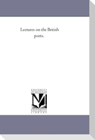 Lectures On the British Poets. Vol. 1
