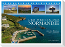 Der Westen der Normandie ¿ An den Küsten des Cotentin (Tischkalender 2024 DIN A5 quer), CALVENDO Monatskalender