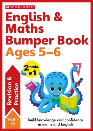 Casey, Catherine. English & Maths Bumper Book Ages 5-6. Scholastic, 2025.