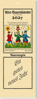 Alter Bauernkalender 2027