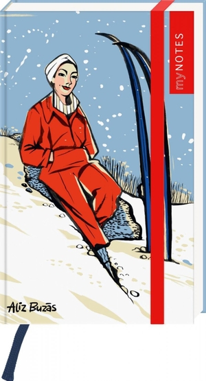 myNOTES Papeterie: Notizbuch A6 Österreich - Schneeglück & Ski-Momente. Ars Edition GmbH, 2026.