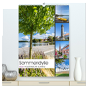 HOLSTEINISCHE SCHWEIZ Sommeridylle (hochwertiger Premium Wandkalender 2024 DIN A2 hoch), Kunstdruck in Hochglanz