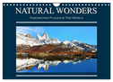 Natural Wonders, Fascinating Places in The World (Wall Calendar 2024 DIN A4 landscape), CALVENDO 12 Month Wall Calendar