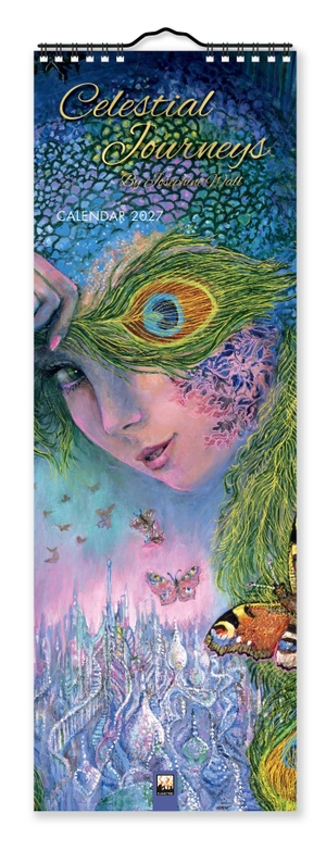 Flame, Tree. Josephine Wall, Celestial Journeys - Slimline-Kalender 2027 - Original Flame Tree Publishing-Kalender Slimeline [Kalender]. Browntrout Verlags GmbH, 2026.