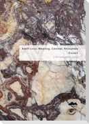 Adolf Loos: Meaning, Context, Reception