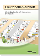 Lauttabellenlernheft (Druckschrift)