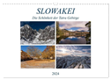 Slowakei - Die Schönheit der Tatra Gebirge (Wandkalender 2024 DIN A3 quer), CALVENDO Monatskalender