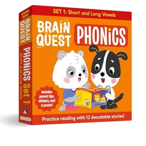 Publishing, Workman. Brain Quest Phonics Readers - Set 1 : 12 Decodable Readers: Short and Long Vowels. Yen Press, 2026.