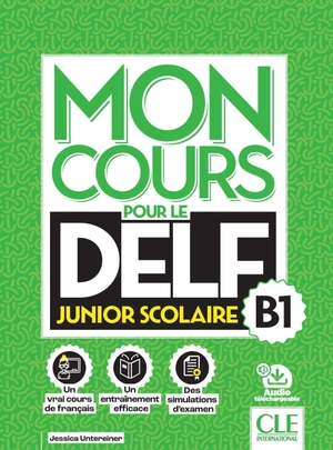 Decroux, Bérengère / Huor-Caumont, Catherine et al. Mon Cours Pour Le DELF - Livre avec transcriptions et corrigés (80 pages) et audio téléchargeable. Klett Sprachen GmbH, 2026.