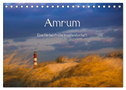 Amrum - Eine farbenfrohe Insellandschaft (Tischkalender 2024 DIN A5 quer), CALVENDO Monatskalender