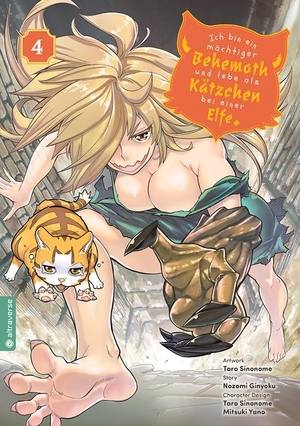 Ginyoku, Nozomi / Sinonome, Taro et al. Ich bin ein mächtiger Behemoth und lebe als Kätzchen bei einer Elfe 04. Altraverse GmbH, 2022.