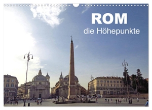 Dürr, Brigitte. Rom - die Höhepunkte (Wandkalender 2024 DIN A3 quer), CALVENDO Monatskalender - Die touristischen Sehenswürdigkeiten Roms. Calvendo Verlag, 2023.