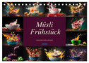 Müsli Frühstück (Tischkalender 2024 DIN A5 quer), CALVENDO Monatskalender